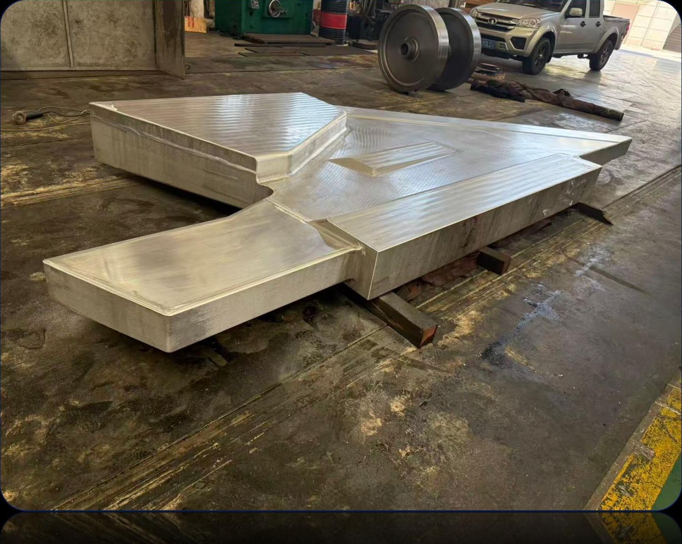 Additional view of 6061-T6 Large Shaped Aviation Forging